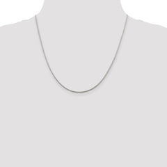 Sterling Silver 1.45mm Diamond-cut Round Franco Chain - 4