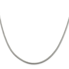 Sterling Silver 2.5mm Diamond-cut Round Franco Chain - 4