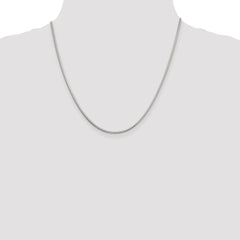 Sterling Silver 2mm Diamond-cut Snake Chain - 3