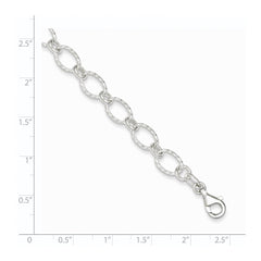 Sterling Silver Fancy Bracelet - 9