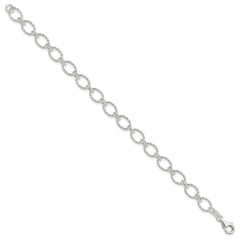Sterling Silver Fancy Bracelet - 9