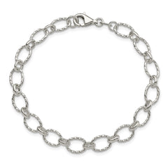 Sterling Silver Fancy Bracelet - 9