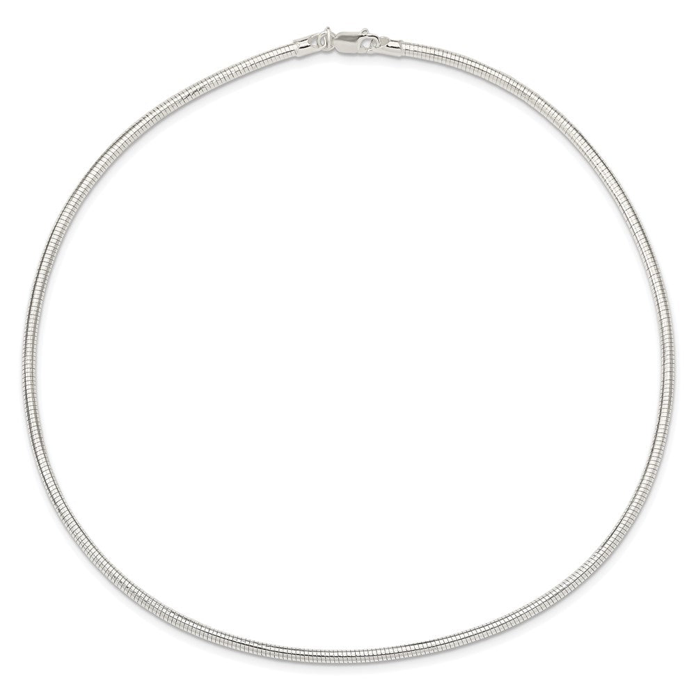 Sterling Silver Round 2.75mm Neckwire Necklace