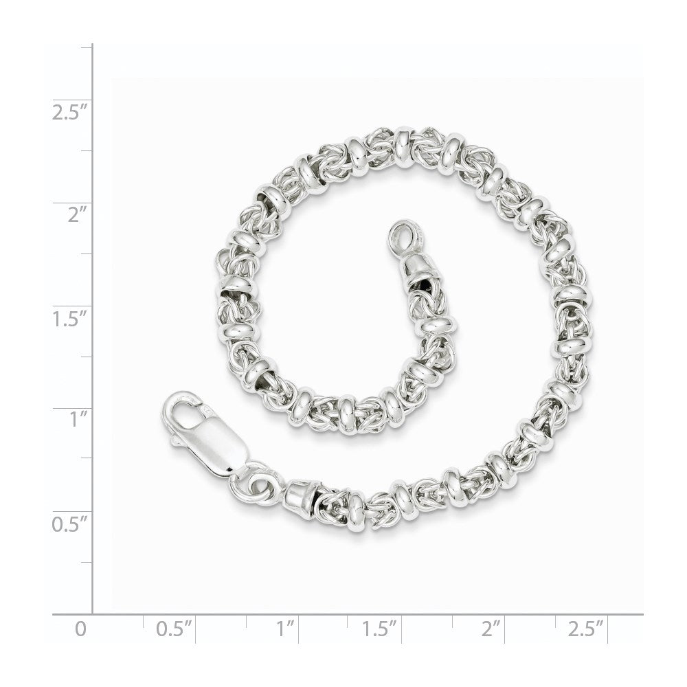 Sterling Silver Polished Bracelet - 2