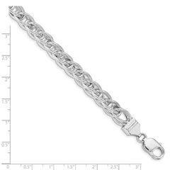 Sterling Silver Polished Link Bracelet