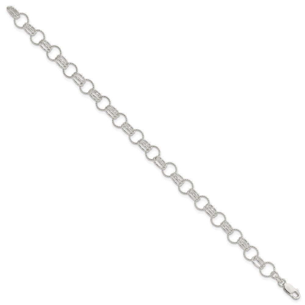 Sterling Silver Link Bracelet - 3
