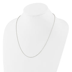 Sterling Silver Polished Adjustable Necklace