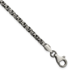 Sterling Silver Antiqued Brushed Bracelet - 2