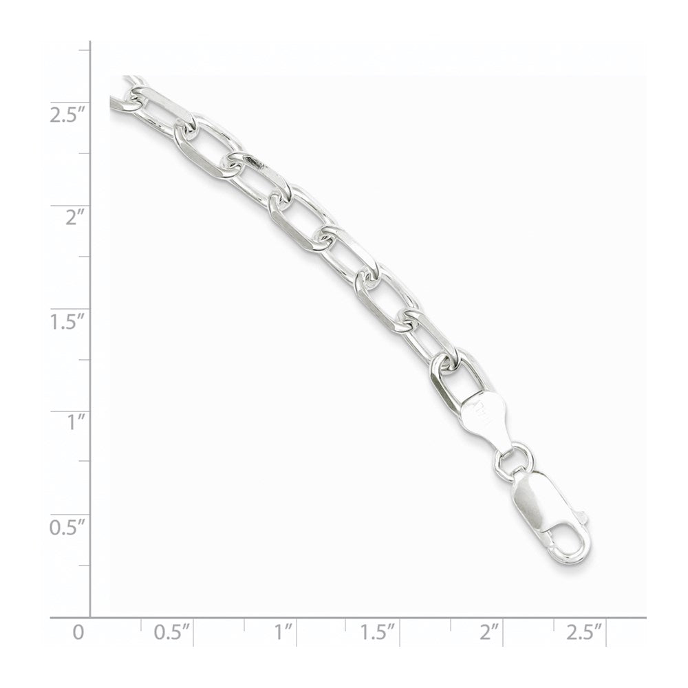Sterling Silver 7.5inch Fancy Link Bracelet - 7
