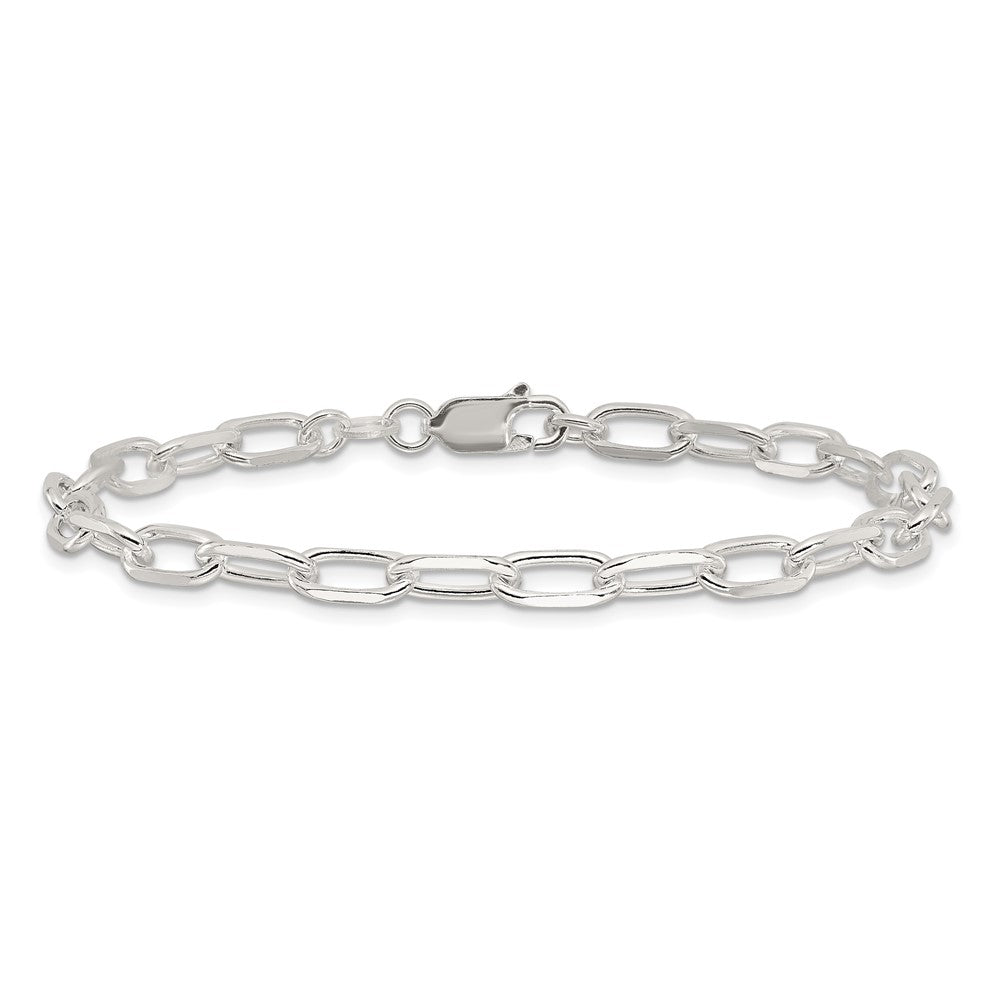Sterling Silver 7.5inch Fancy Link Bracelet - 7