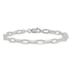 Sterling Silver 7.5inch Fancy Link Bracelet - 7