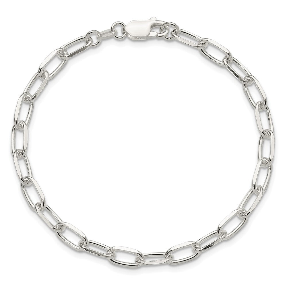 Sterling Silver 7.5inch Fancy Link Bracelet - 7