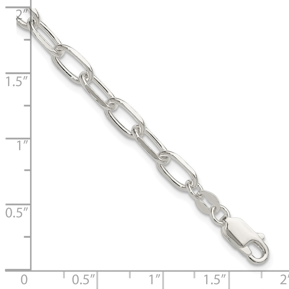 Sterling Silver 7.5inch Fancy Link Bracelet - 7