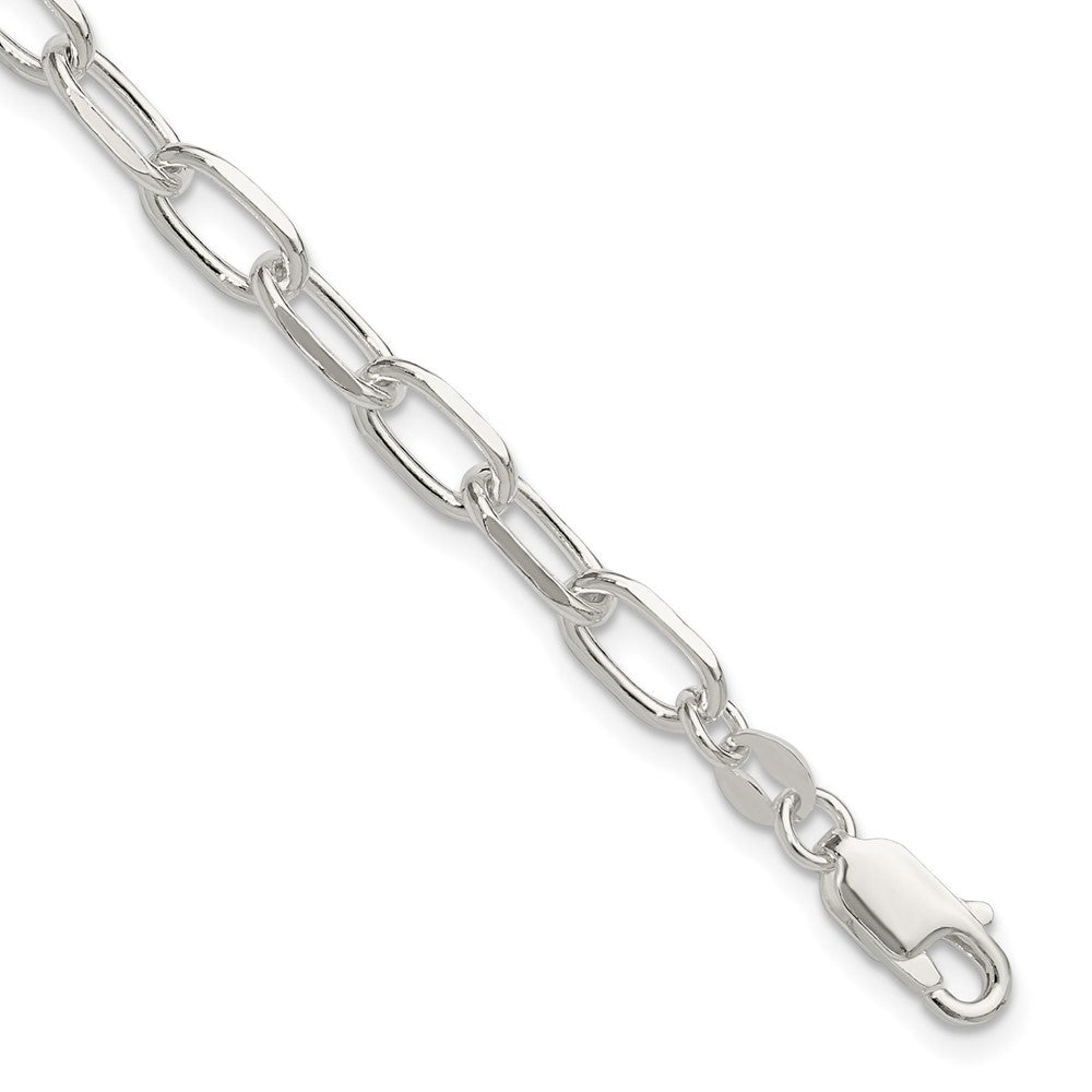 Sterling Silver 7.5inch Fancy Link Bracelet - 7
