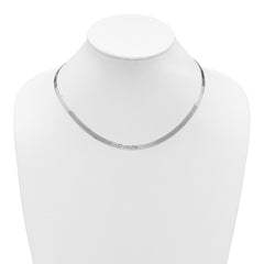 Sterling Silver 4.5mm Magic Herringbone Chain - 4
