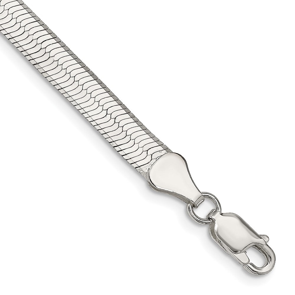 Sterling Silver 5.25mm Magic Herringbone Chain - 6