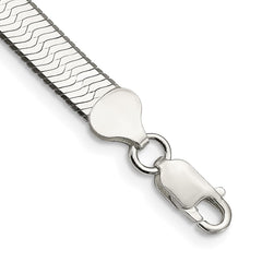 Sterling Silver 7.3mm Magic Herringbone Chain - 6