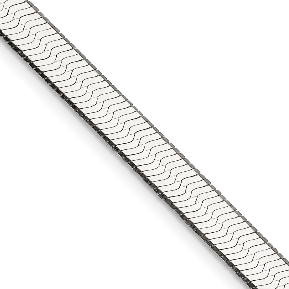 Sterling Silver 7.3mm Magic Herringbone Chain - 2