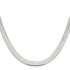 Sterling Silver 8.75mm Magic Herringbone Chain - 4