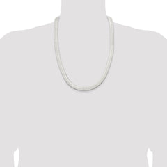 Sterling Silver 10.5mm Magic Herringbone Chain - 4