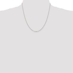 Sterling Silver 1.75mm Diamond-cut Cable Chain - 4