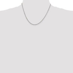 Sterling Silver 1.75mm Round Box Chain - 5