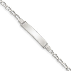 Sterling Silver Children's ID Bracelet - 2