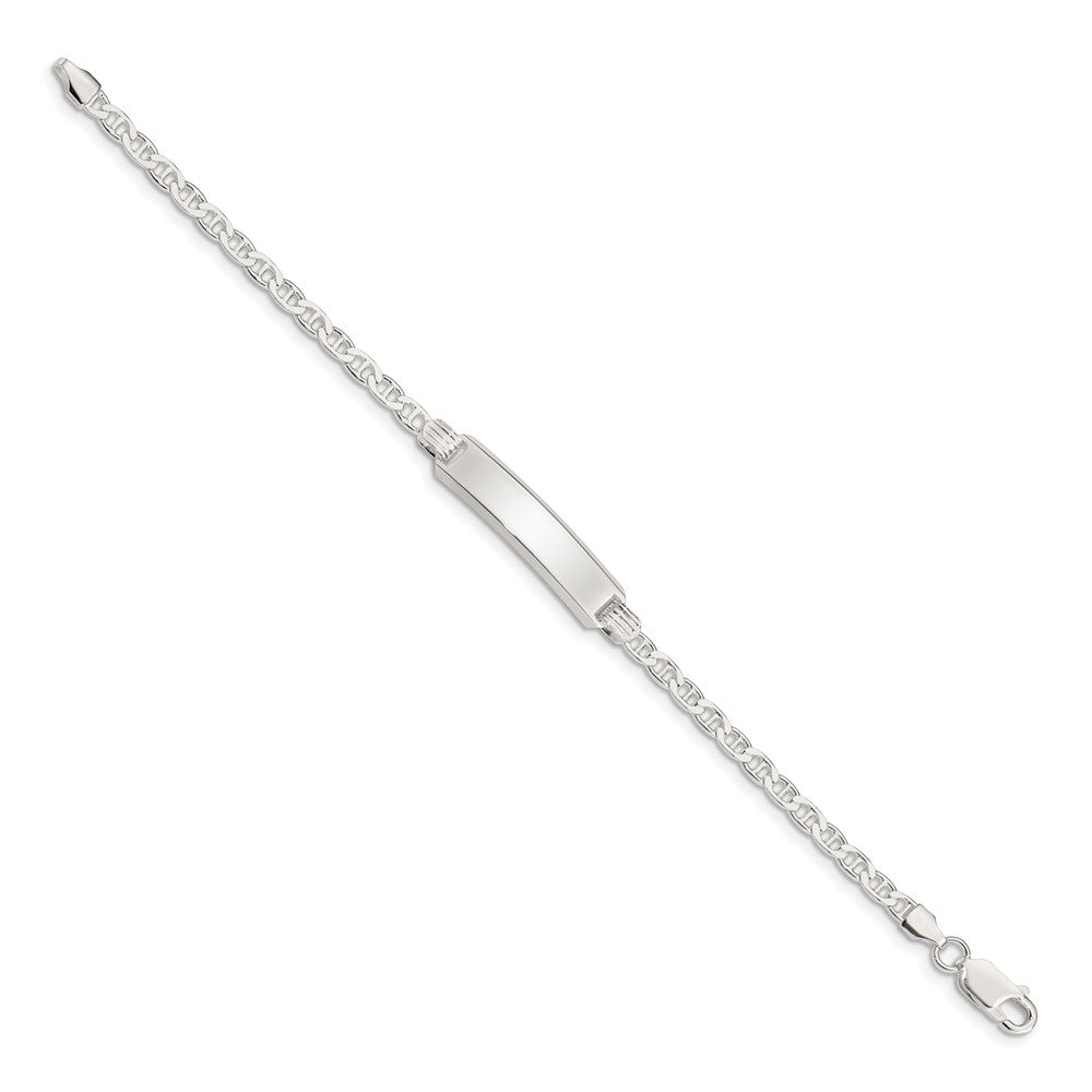 Sterling Silver Children's ID Bracelet - 11