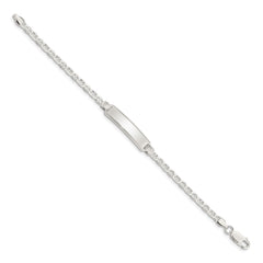 Sterling Silver Children's ID Bracelet - 11