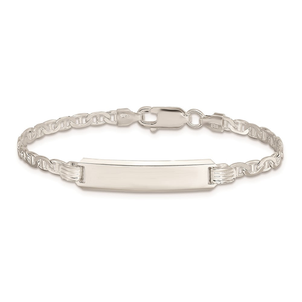 Sterling Silver Children's ID Bracelet - 11