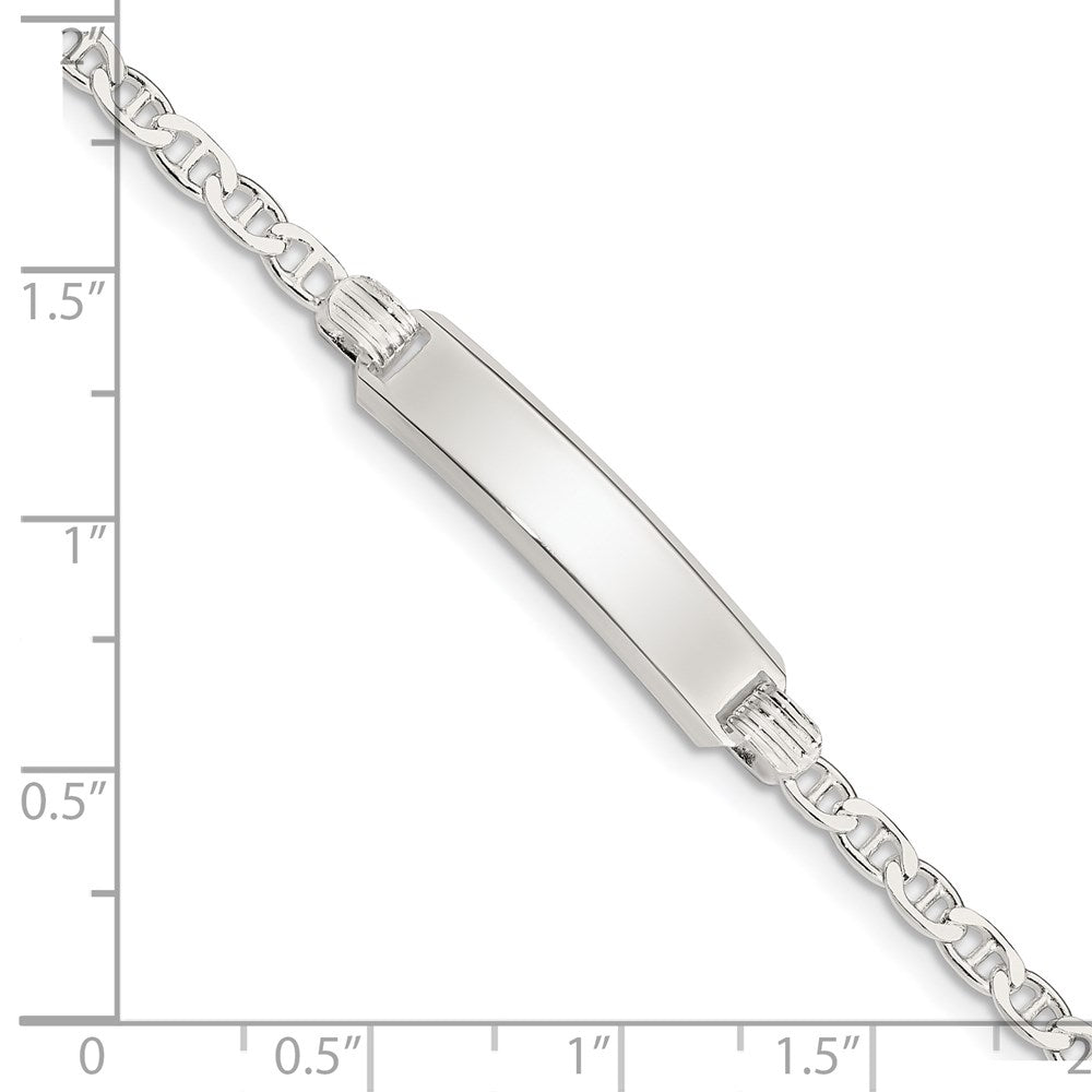Sterling Silver Children's ID Bracelet - 11