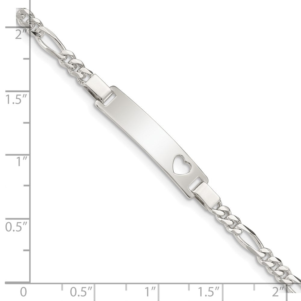 Sterling Silver Baby ID Bracelet - 4