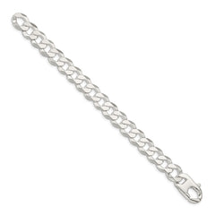 Sterling Silver 14mm Flat Curb Chain - 2