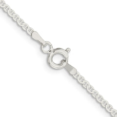 Sterling Silver 1.85mm Flat Anchor Chain - 7