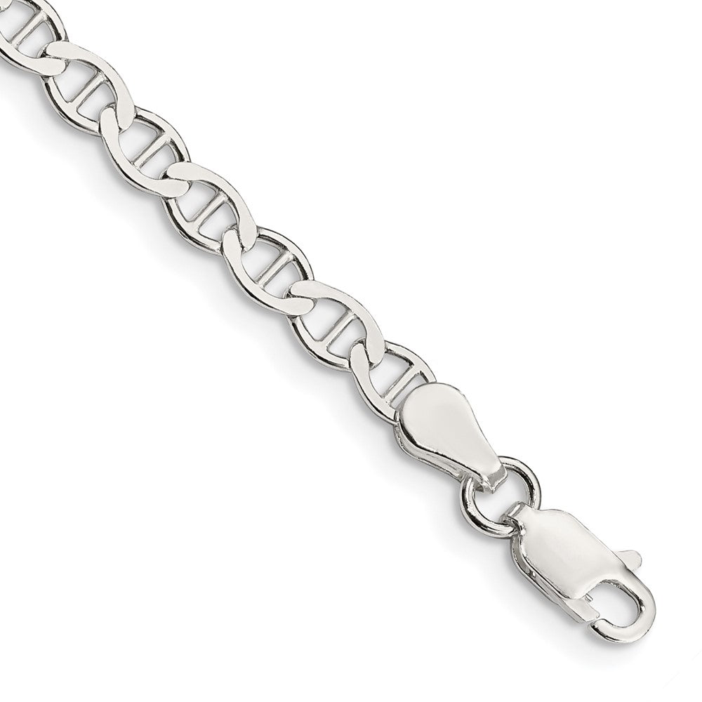 Sterling Silver 4mm Flat Anchor Chain - 2