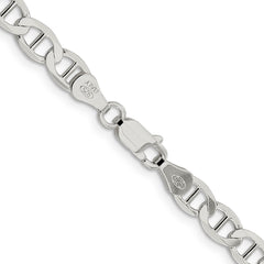 Sterling Silver 5.7mm Flat Anchor Chain - 2