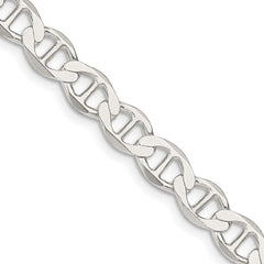 Sterling Silver 7.1mm Flat Anchor Chain - 7