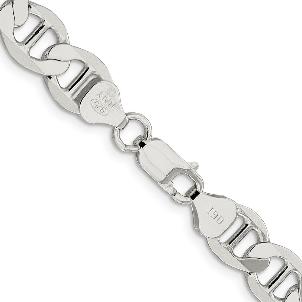 Sterling Silver 8.9mm Flat Anchor Chain