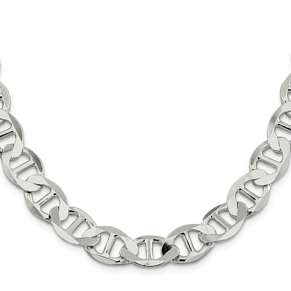 Sterling Silver 12.3mm Flat Anchor Chain