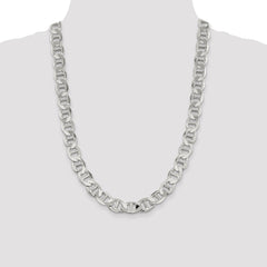 Sterling Silver 12.3mm Flat Anchor Chain - 3