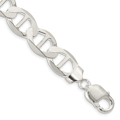 Sterling Silver 12.3mm Flat Anchor Chain - 4