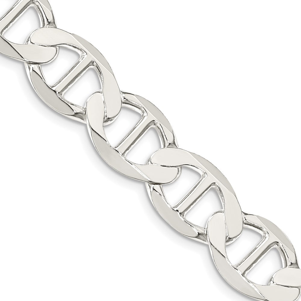Sterling Silver 12.3mm Flat Anchor Chain - 3