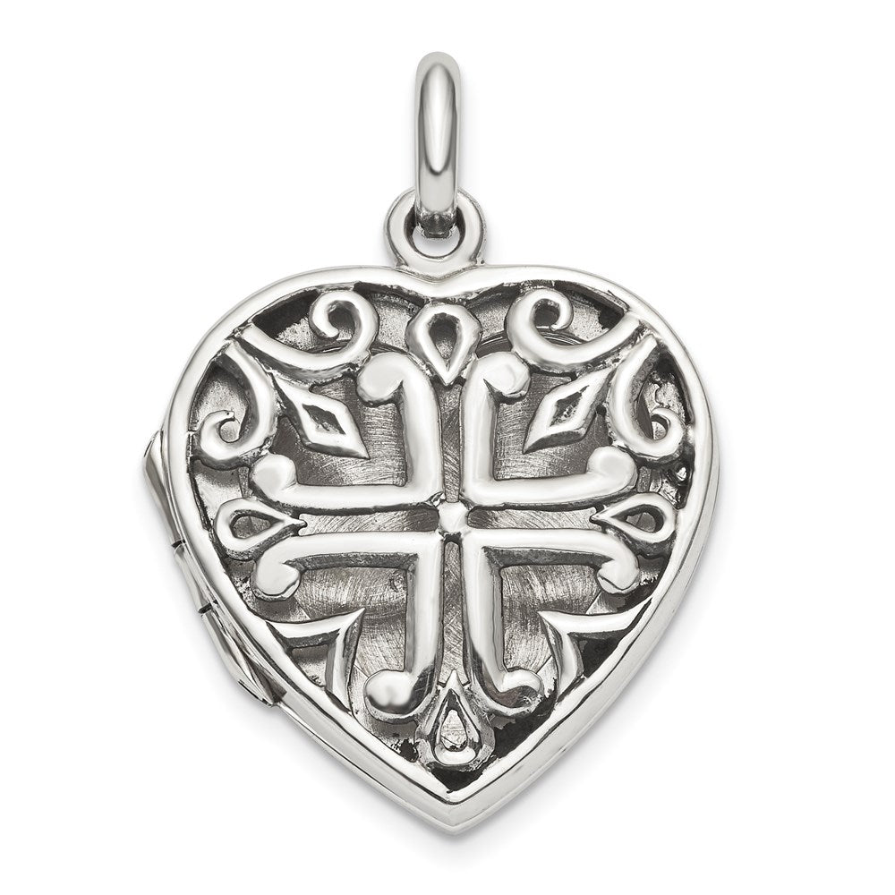 Sterling Silver Heart Locket - 2