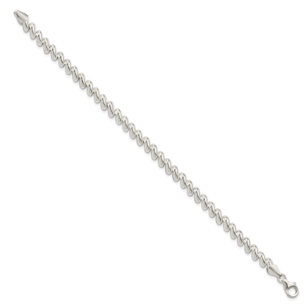 Sterling Silver 6mm San Marco Bracelet
