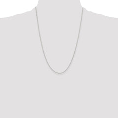 Sterling Silver Polished and D/C 1.75mm Mariner Link Chain - 6