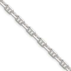 Sterling Silver Polished and D/C 4.75mm Mariner Link Chain - 3