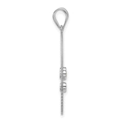 Sterling Silver 5 Birthstone with SS Bezel Easter Basket Pendant