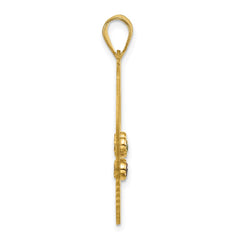 Sterling Silver/Gold-Plated 7 Birthstone with SS Bezel Easter Basket Pendan