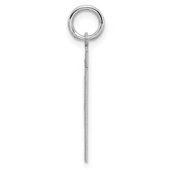 Sterling/Silver Rhodium-plated Polished Number 31 Charm