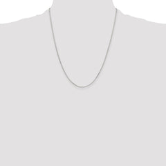 Sterling Silver Polished 1mm Octagonal Snake Chain - 3